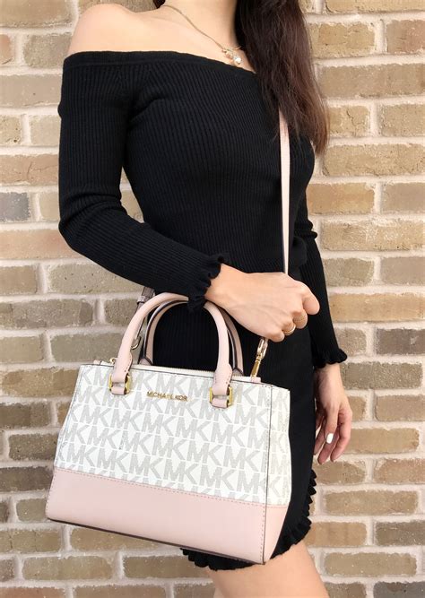 michael kors woman with bag